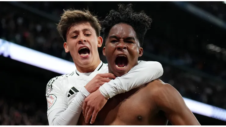 Endrick e Arda Güler no Real Madrid (Photo by Angel Martinez/Getty Images)
