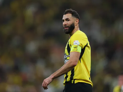 Benzema descarta disputa de gols com Cristiano Ronaldo e mira troféu com o Al-Ittihad