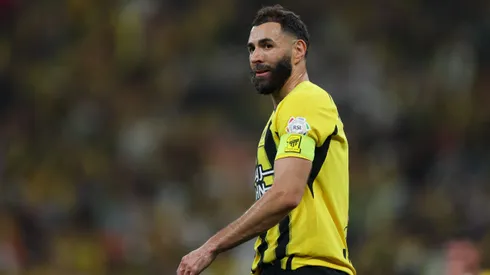 Benzema é peça fundamental do Al-Ittihad (Photo by Yasser Bakhsh/Getty Images)