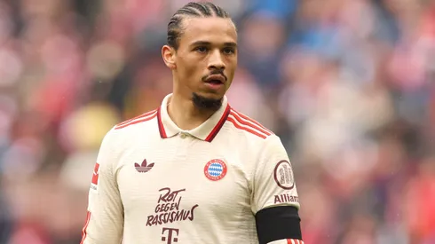 Leroy Sané em jogo do Bayern de Munique. Foto: Alexander Hassenstein