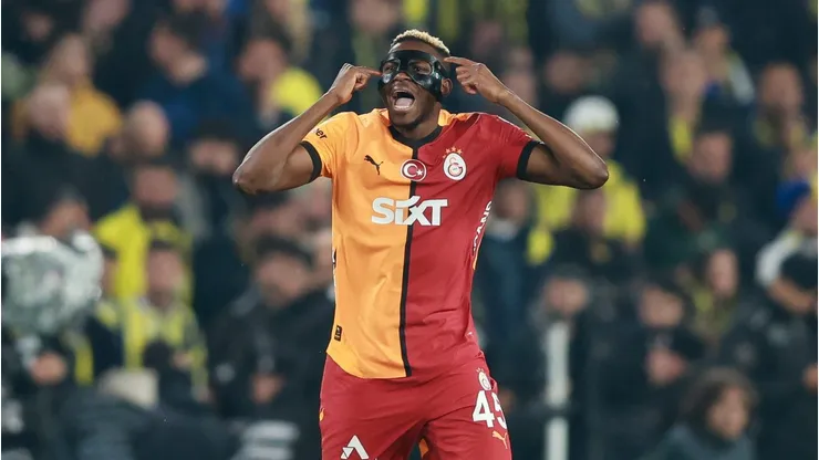 Victor Osimhen em ação (Photo by Ahmad Mora/Getty Images)