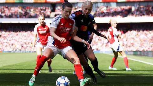 Arsenal x Lyons, na semifinal da Champions League Feminina. (Photo by Paul Harding/Getty Images)