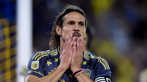 Cavani é provocado antes do River Plate x Boca. Foto: Marcelo Endelli/Getty Images