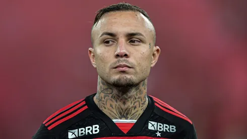 Everton Cebolinha está em baixa com o torcedor do Flamengo. Foto: Thiago Ribeiro/AGIF