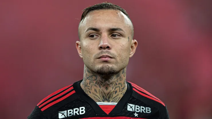 Everton Cebolinha está em baixa com o torcedor do Flamengo. Foto: Thiago Ribeiro/AGIF