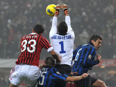 Memória nerazzurra: Júlio César destaca dérbis inesquecíveis contra o Milan
