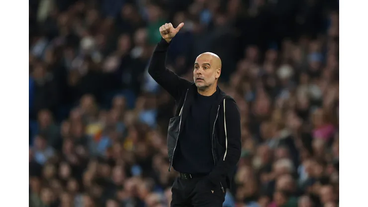 Guardiola, técnico do Manchester City (Photo by Carl Recine/Getty Images)