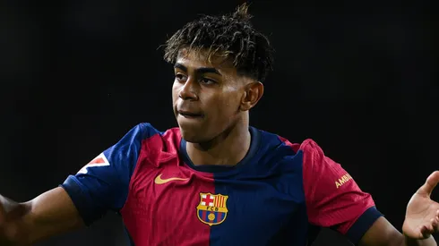Lamine Yamal vive drama no Barcelona antes de enfrentar o Real Madrid na final da Copa do Rei.(Photo by David Ramos/Getty Images)