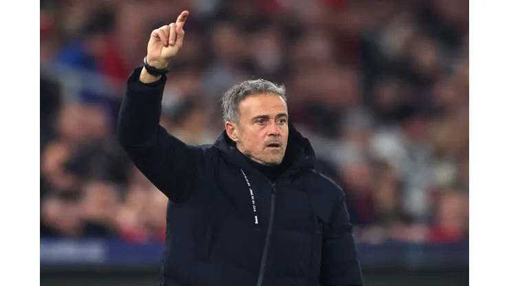 Luis Enrique, técnico do PSG (Photo by Alex Grimm/Getty Images)
