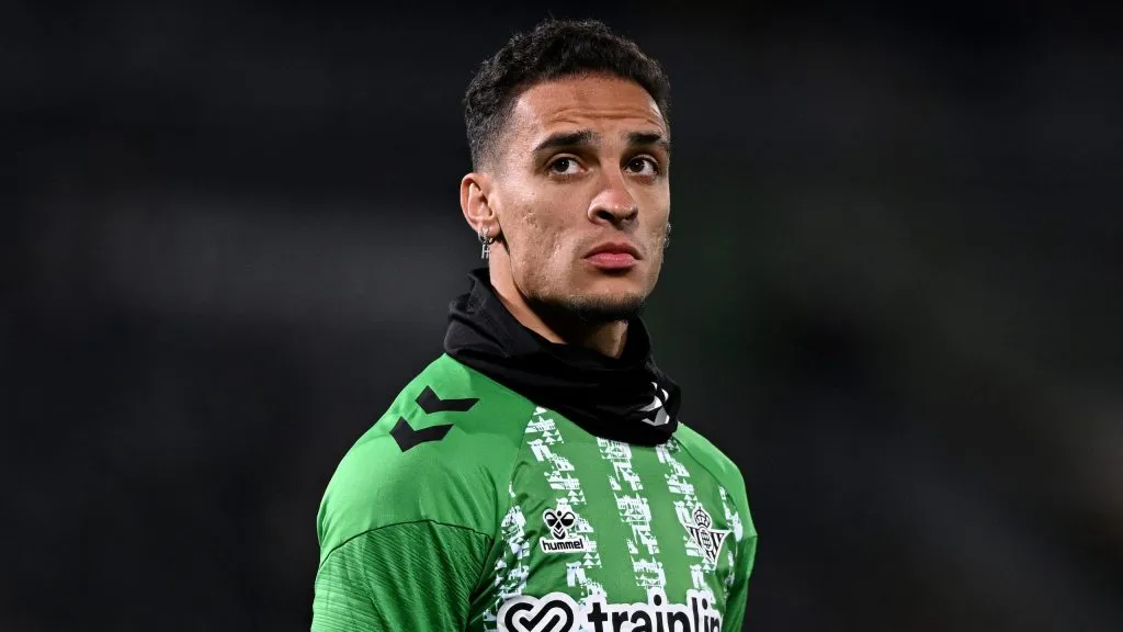 Antony em jogo do Real Betis. Foto: Octavio Passos/Getty Images