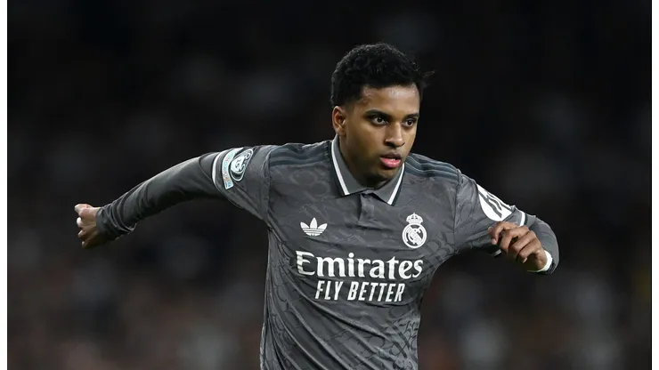 Rodrygo pode ser vendido pelo Real Madrid caso Ancelotti seja demitido, diz portal. (Photo by Shaun Botterill/Getty Images)