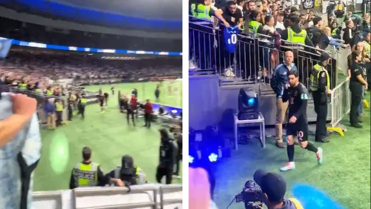 Messi sofre humilhação com o Inter Miami no Canadá. Foto: Reprodução/X