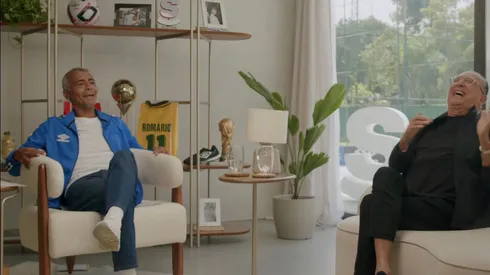 Romário pergunta para Galvão sobre Neymar na Seleção Brasileira. Foto: Reprodução/YouTube