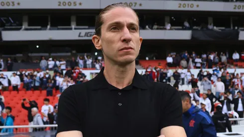 Flamengo tem 'aval' de Filipe Luis e pode vender atacante para o futebol europeu no meio do ano. (Photo by Franklin Jacome/Getty Images)