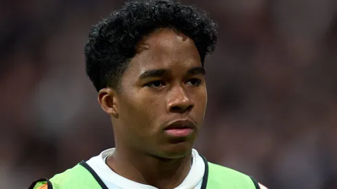 Ancelotti tentou 'barrar' Endrick no Real Madrid e teoria dos internautas ganha força. (Photo by Angel Martinez/Getty Images)