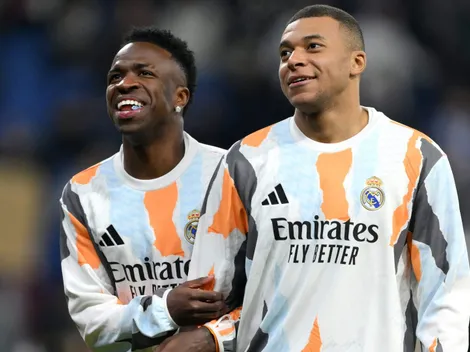 Vini Júnior, do Real Madrid, tem média pior que Mbappé x Barcelona