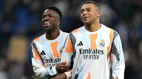 Mbappé mostra motivo de ter sido contratado. Foto: David Ramos/Getty Images