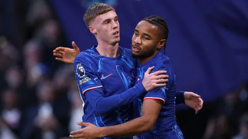 Cole Palmer e Nkunku em jogo do Chelsea. Foto: Ryan Pierse