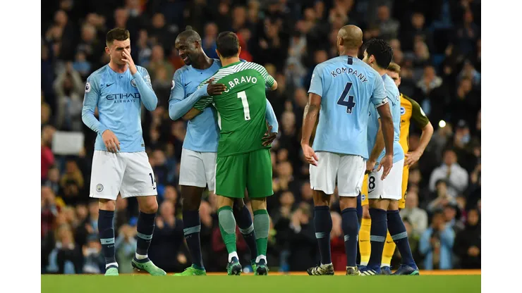 Yaya Touré, quando atuava pelo Manchester City (Photo by Mike Hewitt/Getty Images)
