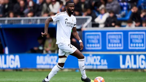 Rudiger, zagueiro do Real Madrid. Foto: Juan Manuel Serrano Arce/Getty Images