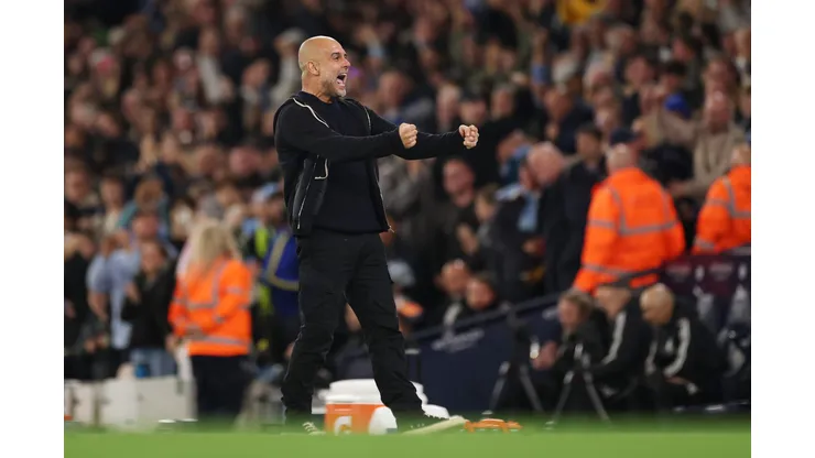 Guardiola, técnico do Manchester City (Photo by Carl Recine/Getty Images)