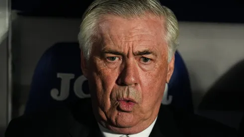 Ancelotti, técnico do Real Madrid (Photo by Aitor Alcalde/Getty Images)