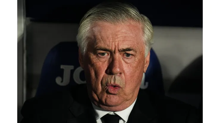 Ancelotti, técnico do Real Madrid (Photo by Aitor Alcalde/Getty Images)