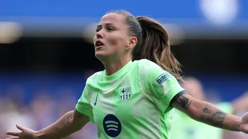 Claudia Pina, do Barcelona (Photo by Warren Little/Getty Images)