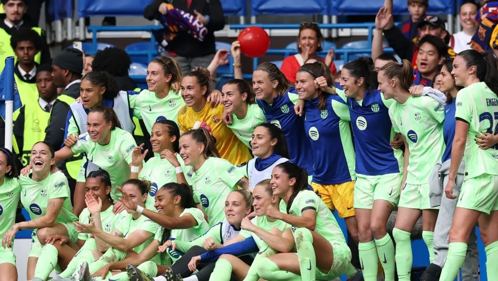 Equipe feminina do Barcelona