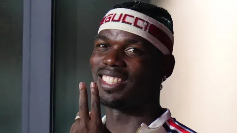 Pogba, meio-campista ex-Manchester United e Juventus (Photo by Rich Storry/Getty Images)