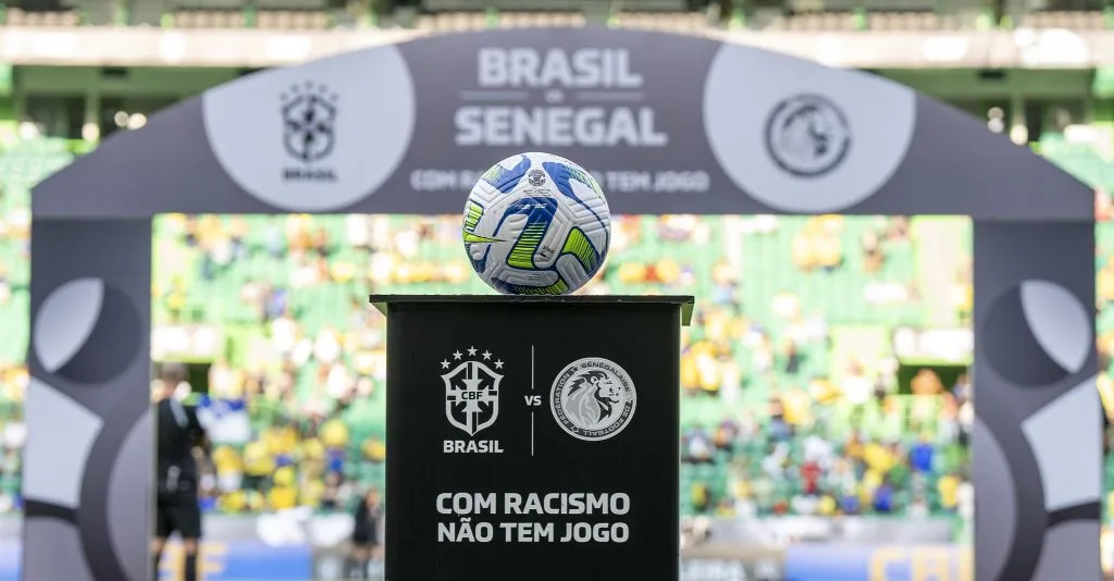 Campanha “Com Racismo Não tem Jogo”. Foto: Joilson Marconne / CBF