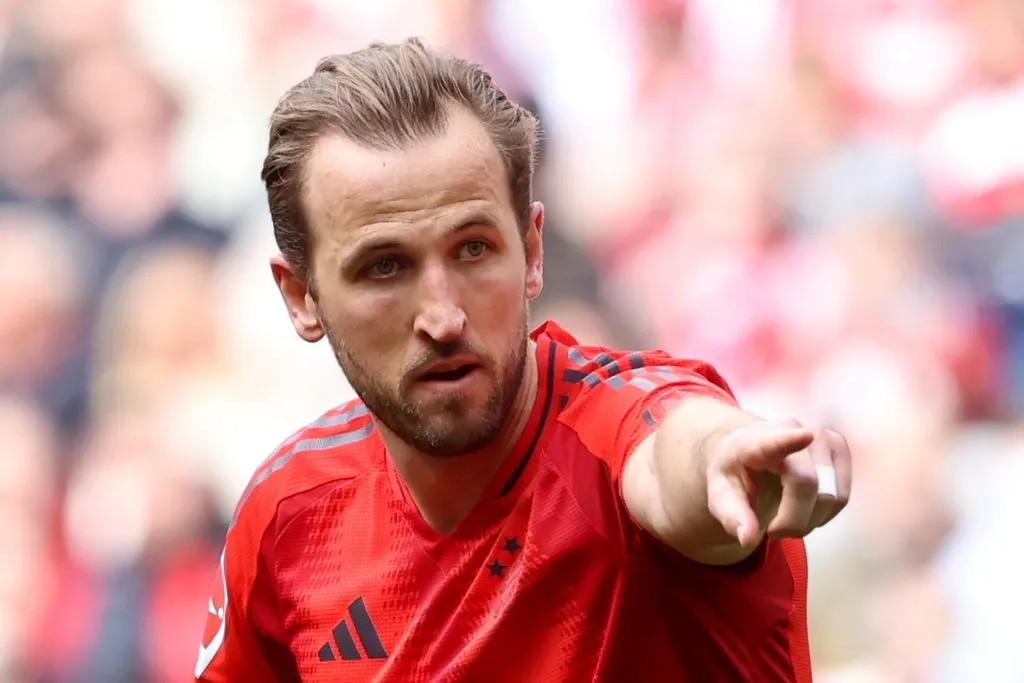 Harry Kane em campo