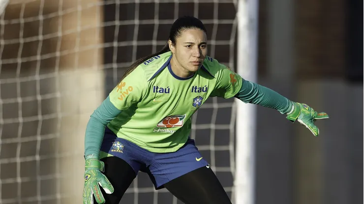 Lorena, goleira da Seleção Brasileira (Foto:@rafaelribeirorio /CBF)