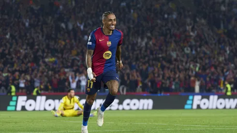Raphinha, craque do Barcelona (Photo by Pedro Salado/Getty Images)