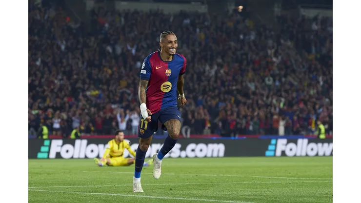 Raphinha, craque do Barcelona (Photo by Pedro Salado/Getty Images)