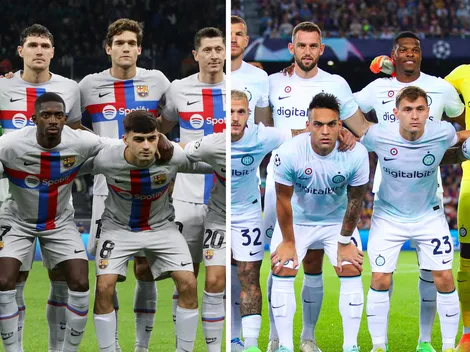 Confira a escalação do último confronto entre Barça x Internazionale