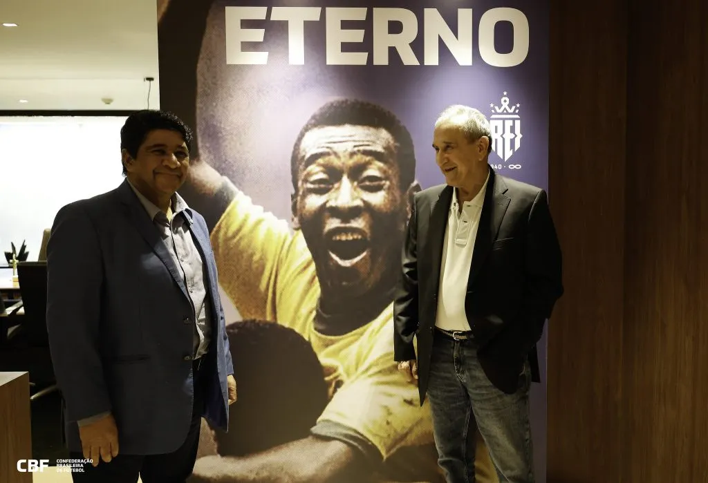 Carlos Alberto Parreira visita a CBF. Foto: Rafael Ribeiro / CBF