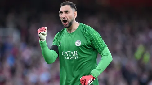 Donnarumma foi o grande destaque da vitória do PSG contra o Arsenal. Foto: Justin Setterfield