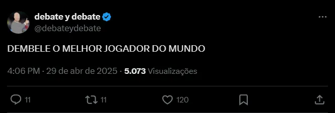 Dembélé deu show pelo PSG contra o Arsenal