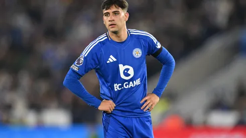 Buonanotte com a camisa do Leicester. Foto: Michael Regan