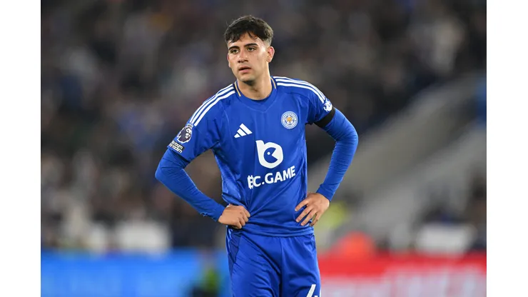 Buonanotte com a camisa do Leicester. Foto: Michael Regan