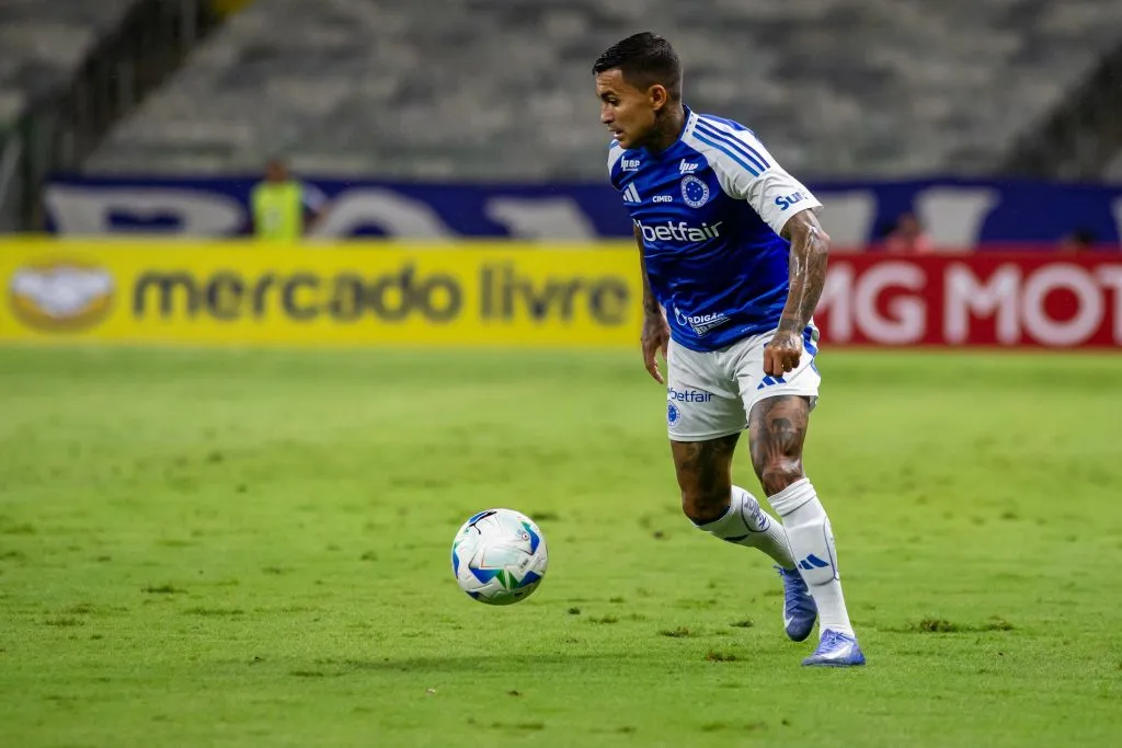 Dudu pelo Cruzeiro. Foto: Fernando Moreno/AGIF