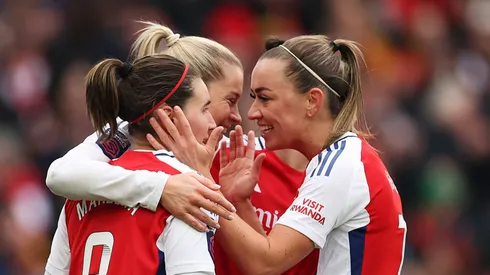Arsenal Feminino (Photo by Ryan Pierse/Getty Images)