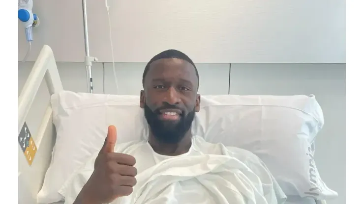 Rüdiger passou por cirurgia para reparar lesão no joelho (Foto: Reprodução/Instagram