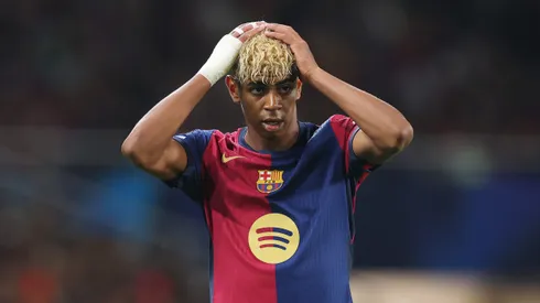 Lamine Yamal é o craque do Barcelona (Photo by Carl Recine/Getty Images)