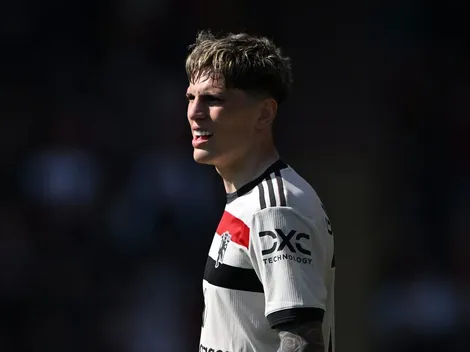 Manchester United pede €50 milhões por Garnacho, alvo do Napoli