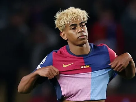 Lamine Yamal saiu chateado com empate do Barcelona x Inter Milão