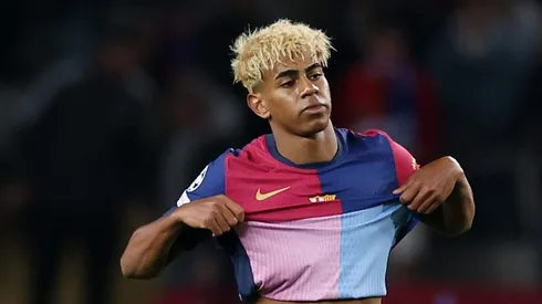 Lamine Yamal não está feliz.