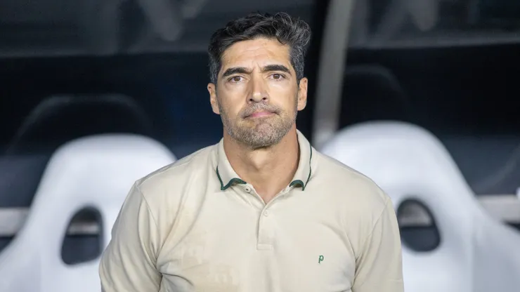 Abel Ferreira técnico do Palmeiras durante partida contra o Fortaleza