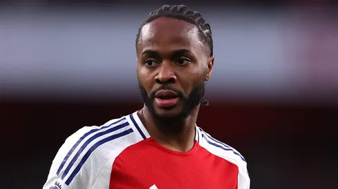 Sterling, atacante do Arsenal (Photo by Ryan Pierse/Getty Images)